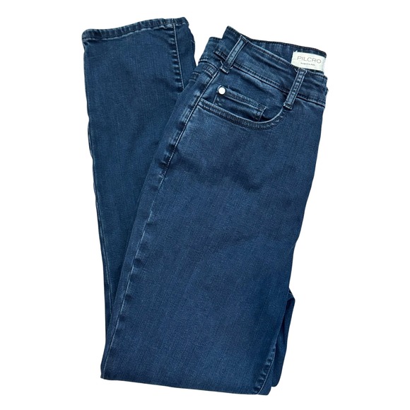 Anthropology PILCRO Size 29 Denim Jeans Slim Fit Dark Wash‎ - Picture 6 of 9